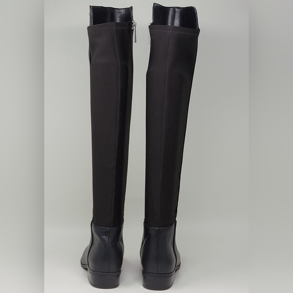 Michael Kors Women's Bromley Over The Knee Flat Riding Black Boot Size 5.5 New - Picture 6 of 13